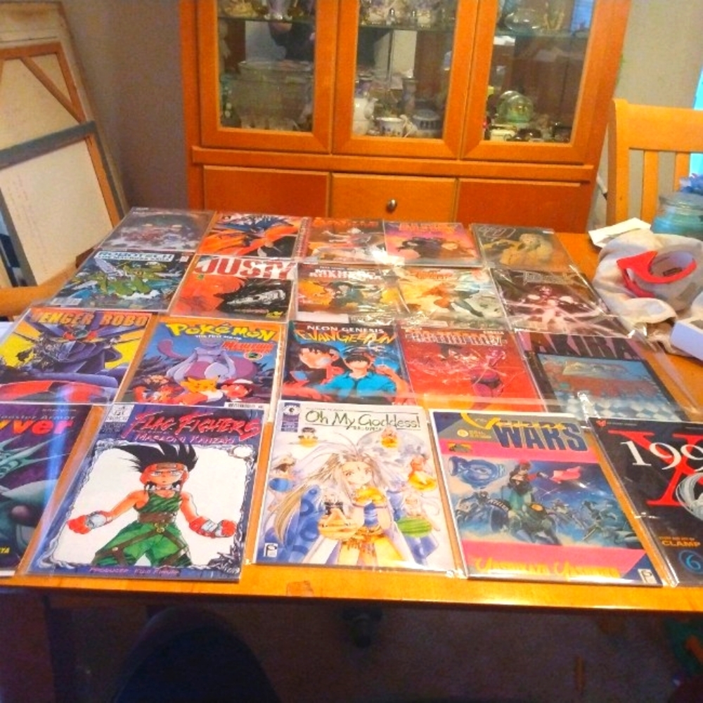 Back stock blow out manga slnglelssues lot of 25 All different comic